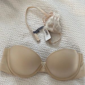 Strapless bra